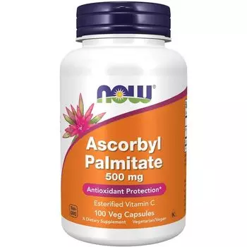 Витамин С Now Foods Ascorbyl Palmitate, 500 мг, 100 капсул