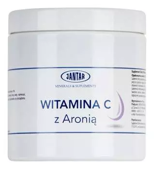 Витамин С с аронией, порошок 500 г - Янтарь Jantar