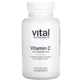 Витамин С Vital Nutrients, 120 капсул