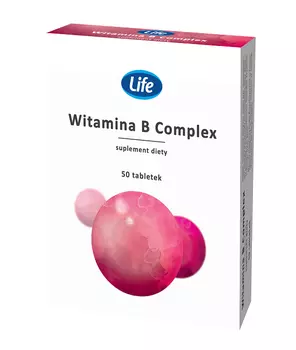 Витамин В в таблетках Life Witamina B Complex, 50 шт