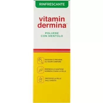 Витаминдермин ментоловый порошок 100 г Istituto Ganassini