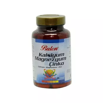 Витаминный комплекс Balen кальций, магний, цинк, 90 капсул, 2 штуки