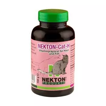 Витаминный комплекс для улучшения состояния кожи и шерсти кошек Nekton-Cat-H, 150 г
