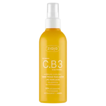Витаминный тоник для лица до и после макияжа, 190 мл Ziaja Witamina c.b3