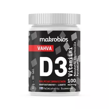 Витамины D3 Macrobios, 150 капусл