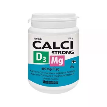 Витамины D3 Vitabalans с кальцием и магнием
