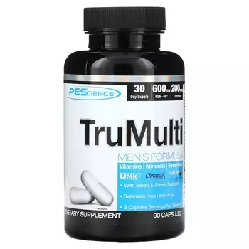Витамины - Формула для Мужчин PEScience TruMulti, 90 капсул