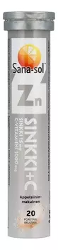 Витамины Sana-Sol Sinkki + C