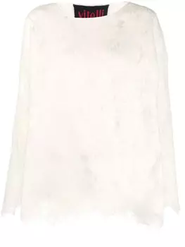 VITELLI джемпер рыхлой вязки, белый