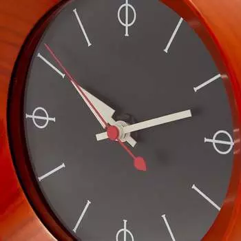 Vitra Настольные часы Chronopak - Джордж Нельсон, оранжевый