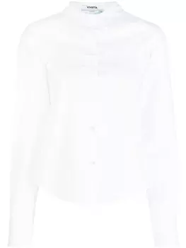 Vivetta рубашка с кейпом, белый
