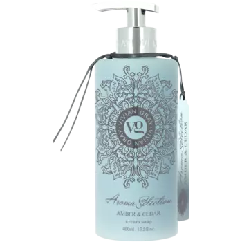 Vivian Gray Aroma Selection Amber & Cedar крем-жидкое мыло, 400 мл
