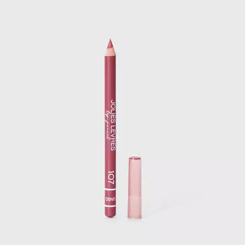 Vivienne Sab, Карандаш для губ Jolies Levres No.107 Warm Pink (1,4 г)