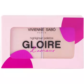 Vivienne Sab, Палетка хайлайтеров Gloire D'amour No.02 Peach (6 G)