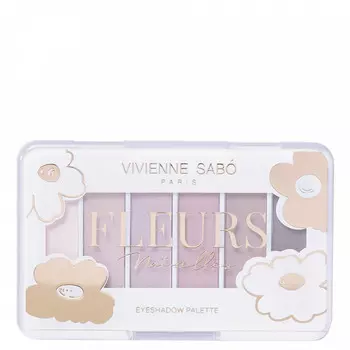Vivienne Sab, Палетка теней Fleurs Naturelles №01 Маргарита (5 G)