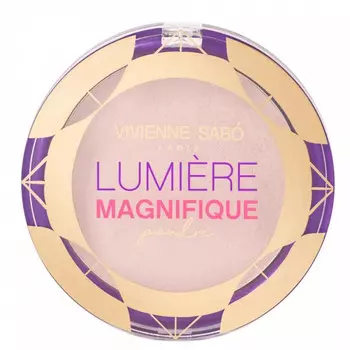 Vivienne Sab, Сияющая пудра Lumiere Magnifique No.02 Beige (6 G)