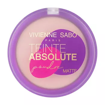 Vivienne Sab, Teinte Absolute Matte Powder №02 Светло-бежевый (6 г)