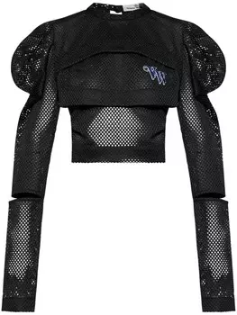 Vivienne Westwood блузка с рюшами, черный