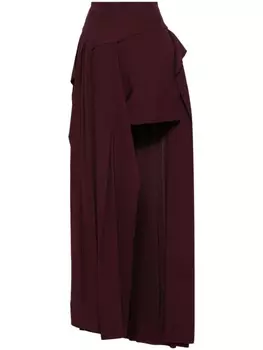 Vivienne Westwood длинная юбка Nedda, красный