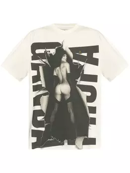 Vivienne Westwood футболка из хлопка с графическим принтом, белый