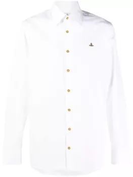 Vivienne Westwood футболка из органического хлопка с логотипом Orb, белый