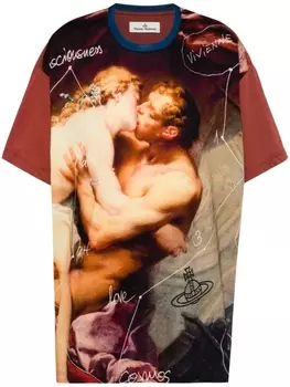 Vivienne Westwood футболка Kiss, красный