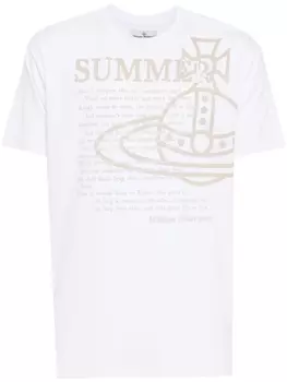 Vivienne Westwood футболка Summer, белый