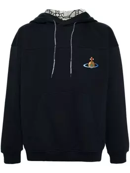 Vivienne Westwood худи Fresh с вышивкой Orb, синий