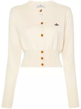 Vivienne Westwood кардиган Bea, нейтральный цвет