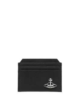 Vivienne Westwood картхолдер с декором Orb, черный