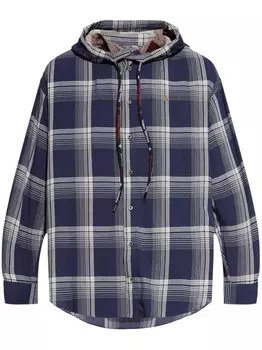 Vivienne Westwood клетчатая рубашка, синий