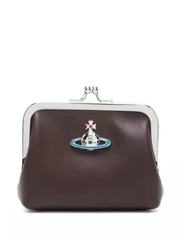 Vivienne Westwood кошелек Frame Coin, коричневый