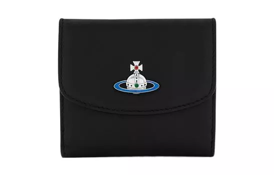 Vivienne Westwood Кошелек из овчины, стандартный, женский, черный