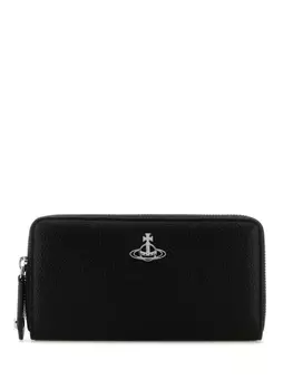 Vivienne Westwood кошелек на молнии, черный