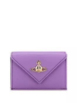 Vivienne Westwood кошелек с декором Orb, фиолетовый