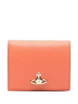 Vivienne Westwood кошелек с декором Orb, оранжевый