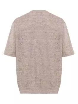 Vivienne Westwood льняная футболка, нейтральный цвет