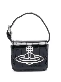 Vivienne Westwood мини-сумка с пряжкой Orb, черный