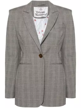Vivienne Westwood однобортный пиджак, серый