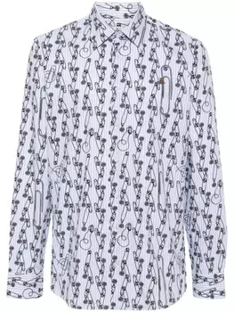 Vivienne Westwood рубашка Ghost, синий