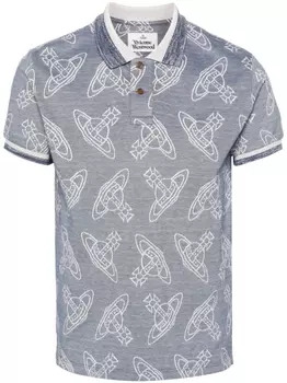 Vivienne Westwood рубашка поло Classic, синий
