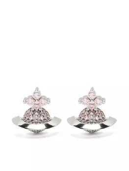Vivienne Westwood серьги Tiziana, серебряный