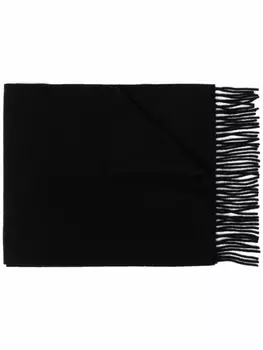 Vivienne Westwood шарф с вышитым логотипом, черный