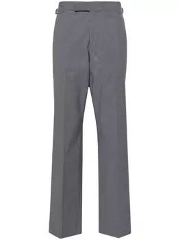 Vivienne Westwood строгие брюки Sang в клетку гингем, черный