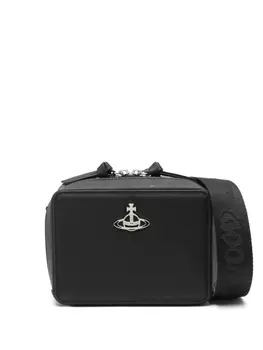 Vivienne Westwood сумка через плечо Camera с декором Orb, черный