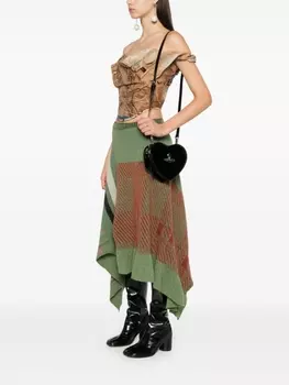 Vivienne Westwood сумка через плечо Louise Heart, черный