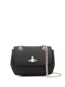 Vivienne Westwood сумка через плечо с декором Orb, черный