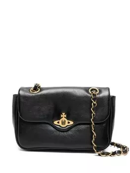 Vivienne Westwood сумка на плечо Anita Chain, черный