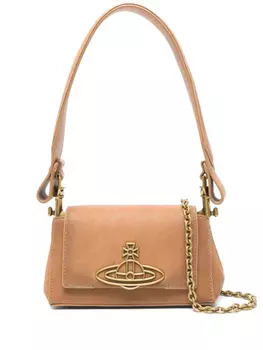 Vivienne Westwood сумка на плечо с логотипом Orb, коричневый