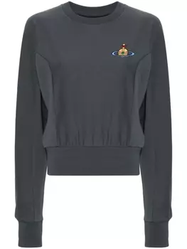 Vivienne Westwood толстовка Cynthia из органического хлопка, серый